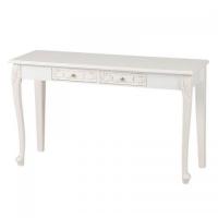 ヴィオレッタシリーズ　コンソールテーブル(アンティークホワイト)
