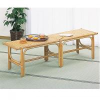 籐製ベンチ　#882　ラタン・籐家具