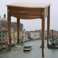 60cm幅猫脚コンソールテーブル　TOK-VE-CST　ベネチア　逆輸入家具 【送料無料】
