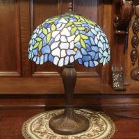 ステンドグラステーブルスタンド　ITO-qxch12-47　【送料無料】