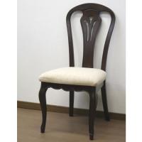 猫脚ダイニングチェアB　フルールDM　逆輸入家具