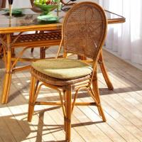 マリダイニングチェア　カザマ　ラタン・籐家具