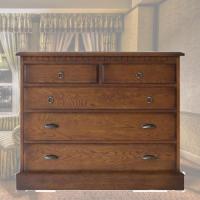 98cm幅チェスト　グレーストリアDX　【送料無料】