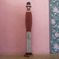 アメリカンカントリー小物　ボーラーハットの紳士　【送料無料】