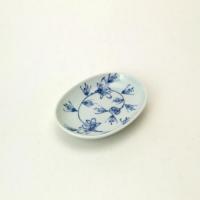 小判小皿 HANAKARAKUSA　青花　有田焼