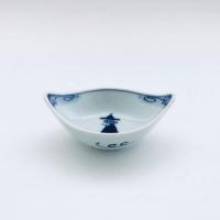 後姿舟型小付　青花　有田焼