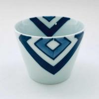 EDOそば猪口　青花　有田焼