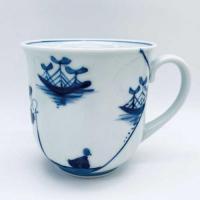クラシックシリーズ ステッキ異人反マグカップ　青花　有田焼