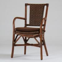 モンセラア-ムダイニングチェア(肘付き)　カザマ　ラタン・籐家具
