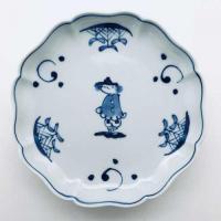 クラシックシリーズ 濃マント異人八方割　青花　有田焼