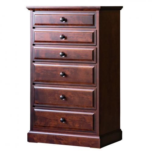 カバ材使用の60cm幅チェスト　北海シリーズ