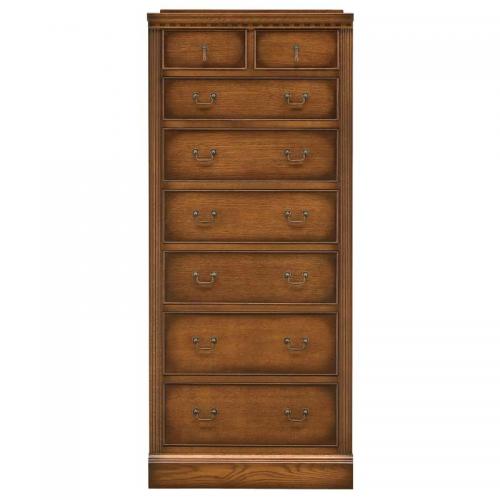 引出7段の60cm幅ハイチェスト600　ブルックスDX