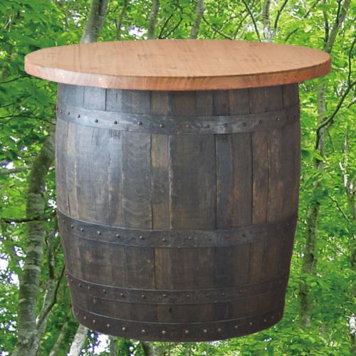 おしゃれなウイスキー樽(古樽)で作られたテーブルの販売ショップ|いい 