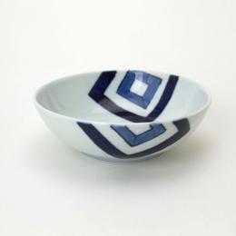 ボールL EDO　青花　有田焼
