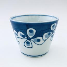 花つなぎそば猪口(大)　有田焼　青花