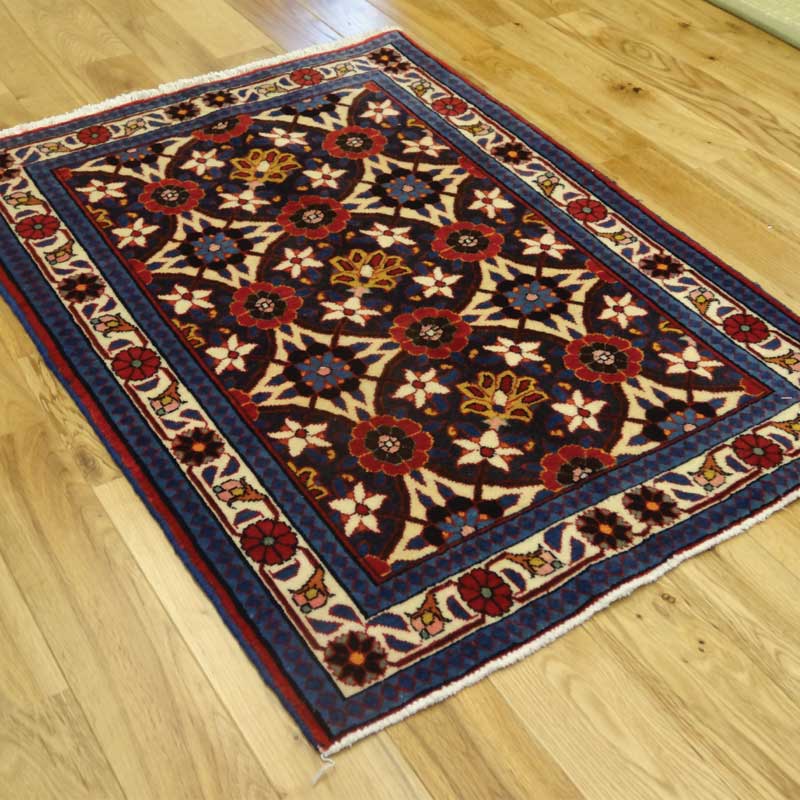 ペルシャ絨毯 バラミン産 オールド 約96×67cm|いい家具ネット