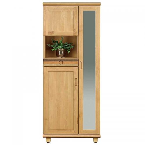 75cm幅スリムシューズボックス(下駄箱)　―パステルDX-75H