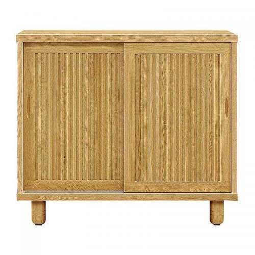 120cm幅横型シューズボックス(下駄箱)　和美　ナチュラル色