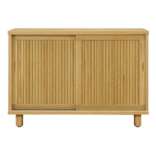 150cm幅横型シューズボックス(下駄箱)　和美　ナチュラル色