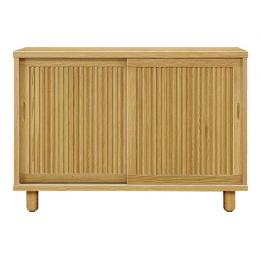 150cm幅横型シューズボックス(下駄箱)　和美　ナチュラル色