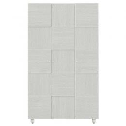 112cm幅ハイタイプのシューズボックス(下駄箱)　オリーブ112H　ホワイト色