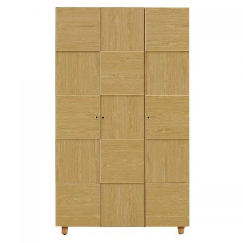 112cm幅ハイタイプのシューズボックス(下駄箱)　オリーブ112HNA　ナチュラル色