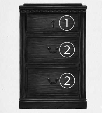 チェスト引き出し