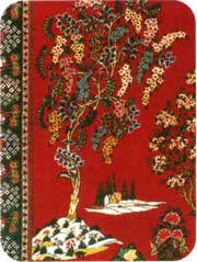 ペルシャ絨毯生命の樹文様