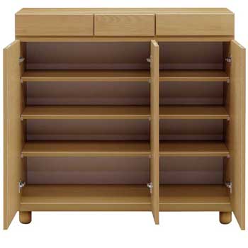 下駄箱内部の構造